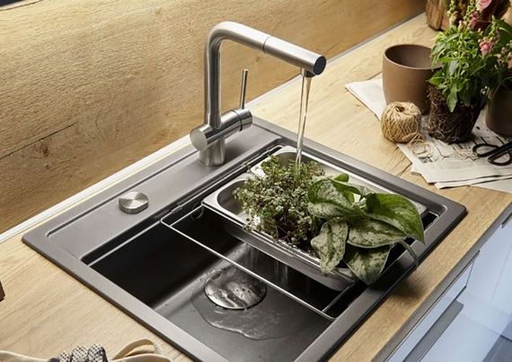 Мойка SCHOCK Vero 60 (N-100) Cristadur 570x510 поларис