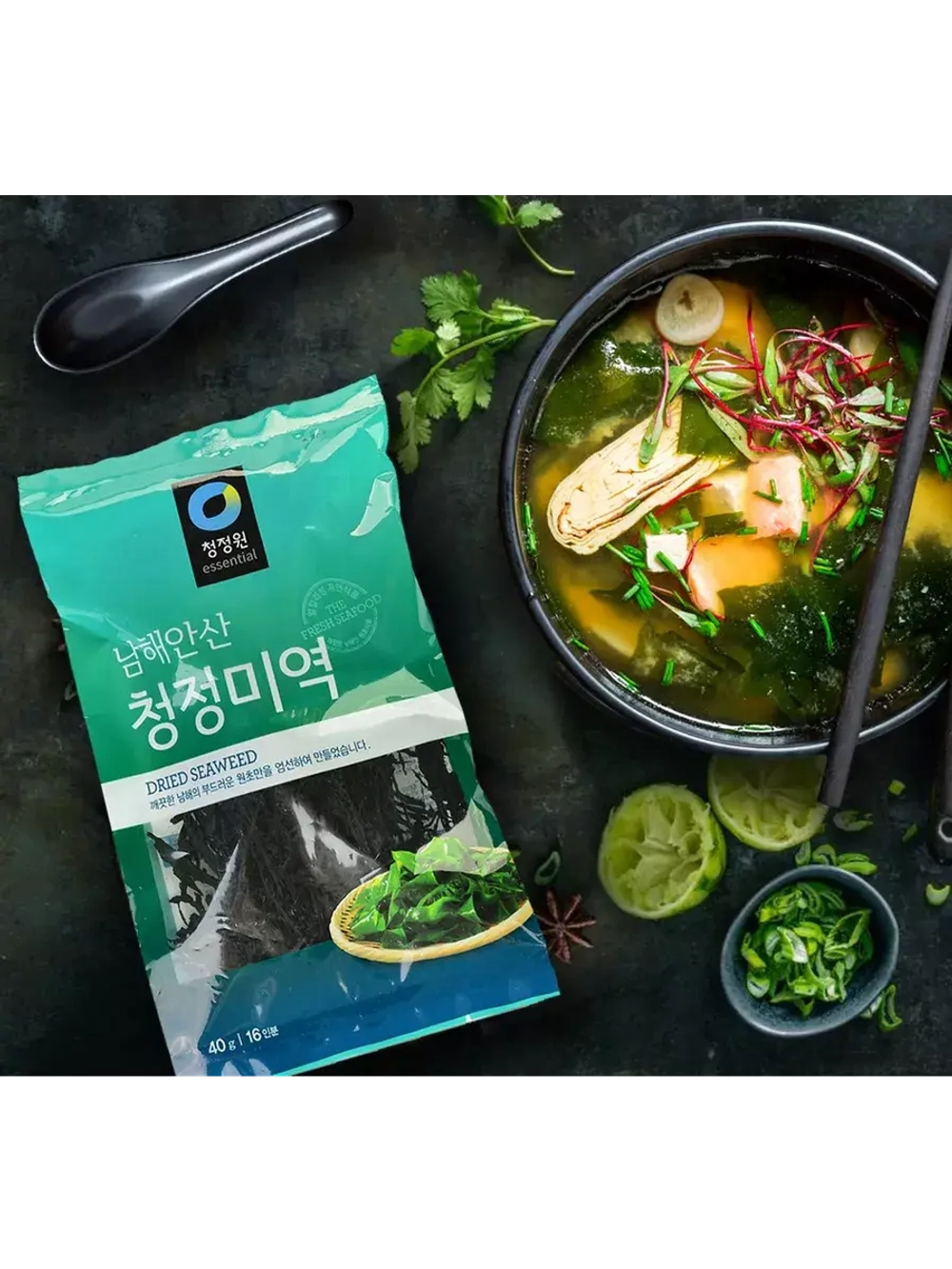 Морская капуста соленая варено-сушеная 40 г * 3 шт