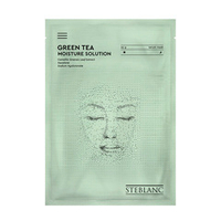 Увлажняющая тканевая маска-сыворотка для лица с экстрактом Зеленого Чая Steblanc Green Тea Moisture Solution Serum Sheet Mask 2шт