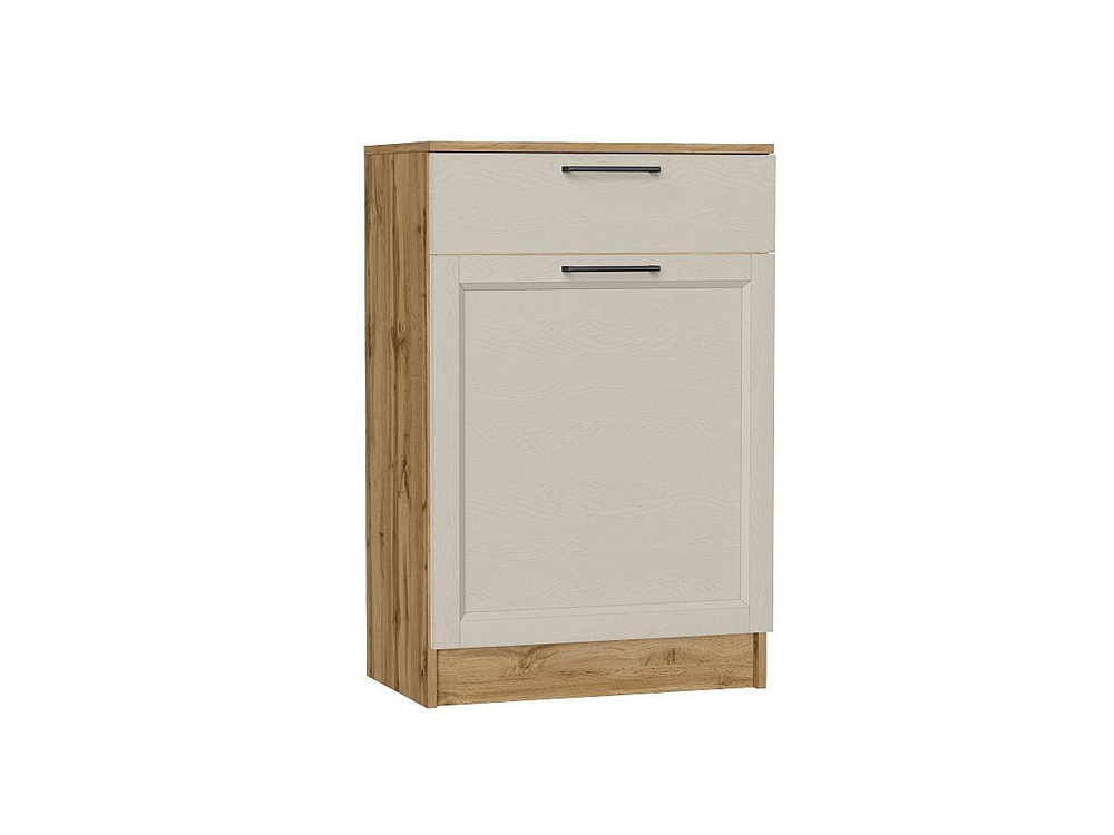 Тумба Стиль ТБ-601 с ящиком Cream Silkwood Дуб Вотан