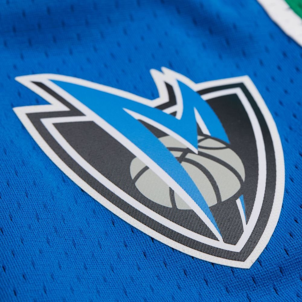 Баскетбольные шорты Mitchell&Ness NBA Swingman Shorts 2004/05 Dallas Mavericks Green/Blue