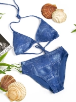 купальник раздельный 3 в 1 с накидкой и повязкой на голову