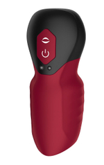 Красный мастурбатор Trainer Sucking & Vibration (Цвет: красный)