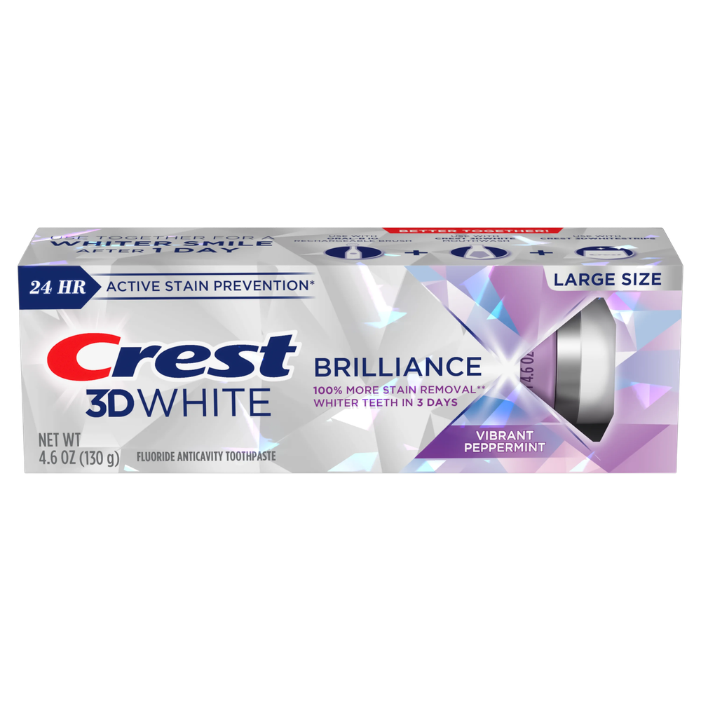 Crest 3D White Brilliance Vibrant Peppermint – Отбеливающая зубная паста