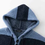 Свитер Ymkashix Stripes Hood темно-синий