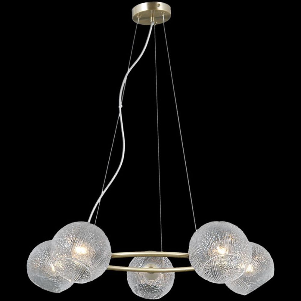 Потолочная люстра ILLUMICO ARIES IL0728-5PSQ-24 AB ARIES