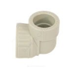 Угольник PP-R комбинированный серый Дн 32х3/4" ВР VALFEX 10125132Г