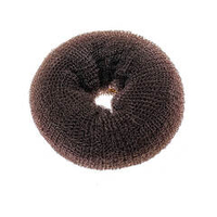 Подкладка-кольцо для волос Harizma h10835-04 (малая, шатен)