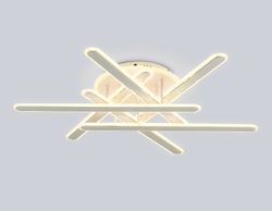 Ambrella Потолочный светодиодный светильник с подсветкой RGB с пультом Original FA8907