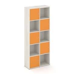 Locker plus Комплект №8 LK.K-008 Дуб Наварра/Оранжевый 798*350*1983