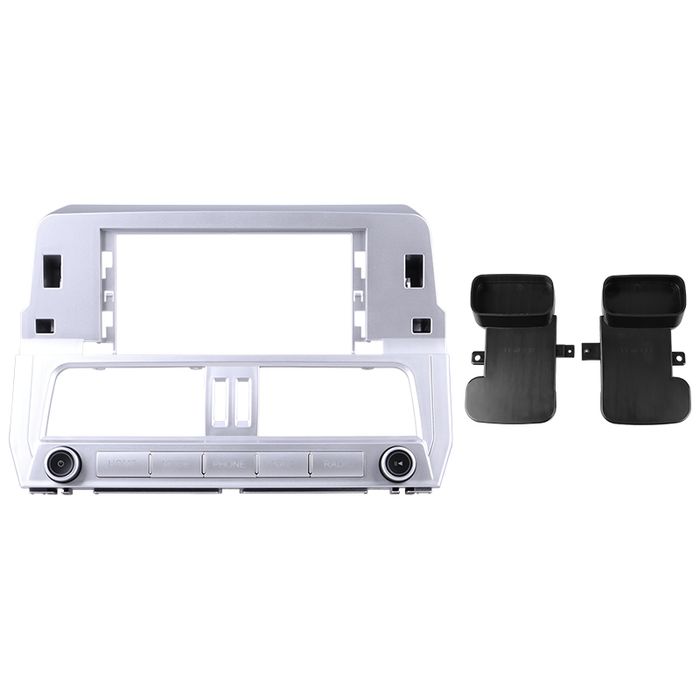Магнитола для Toyota Land Cruiser Prado 150 2017-2019 (поддержка 360) - Teyes CC4 монитор 12.3" 2K QLED + рамка LUX, Android 14, Быстрейшая, Snapdragon 680, DSP, CarPlay, 4G SIM-слот