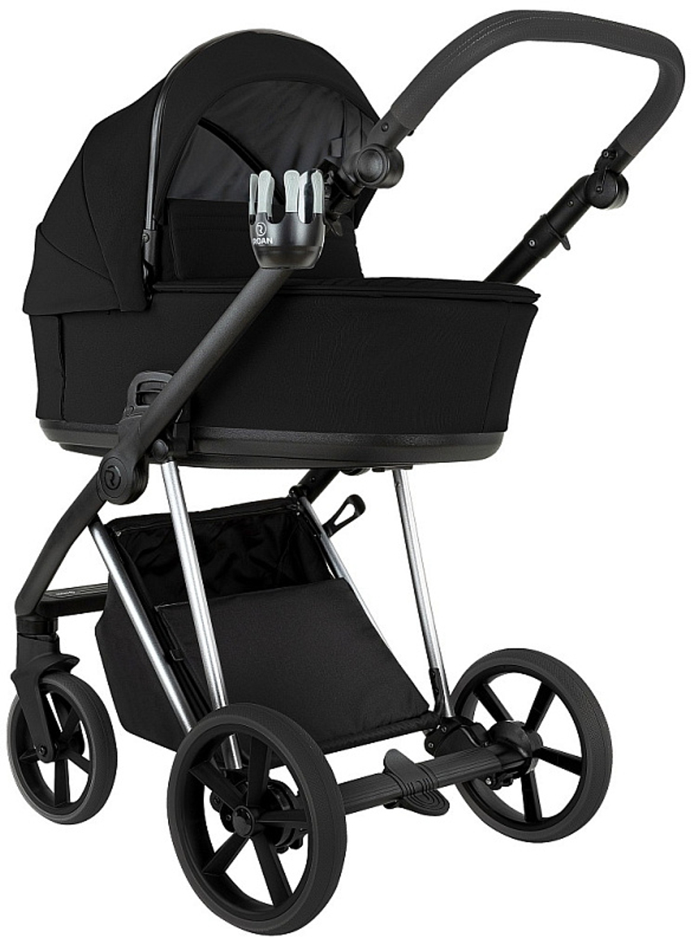 Коляска 2 в 1 Roan Sol Luxury Vintage 2.0 Caviar Black