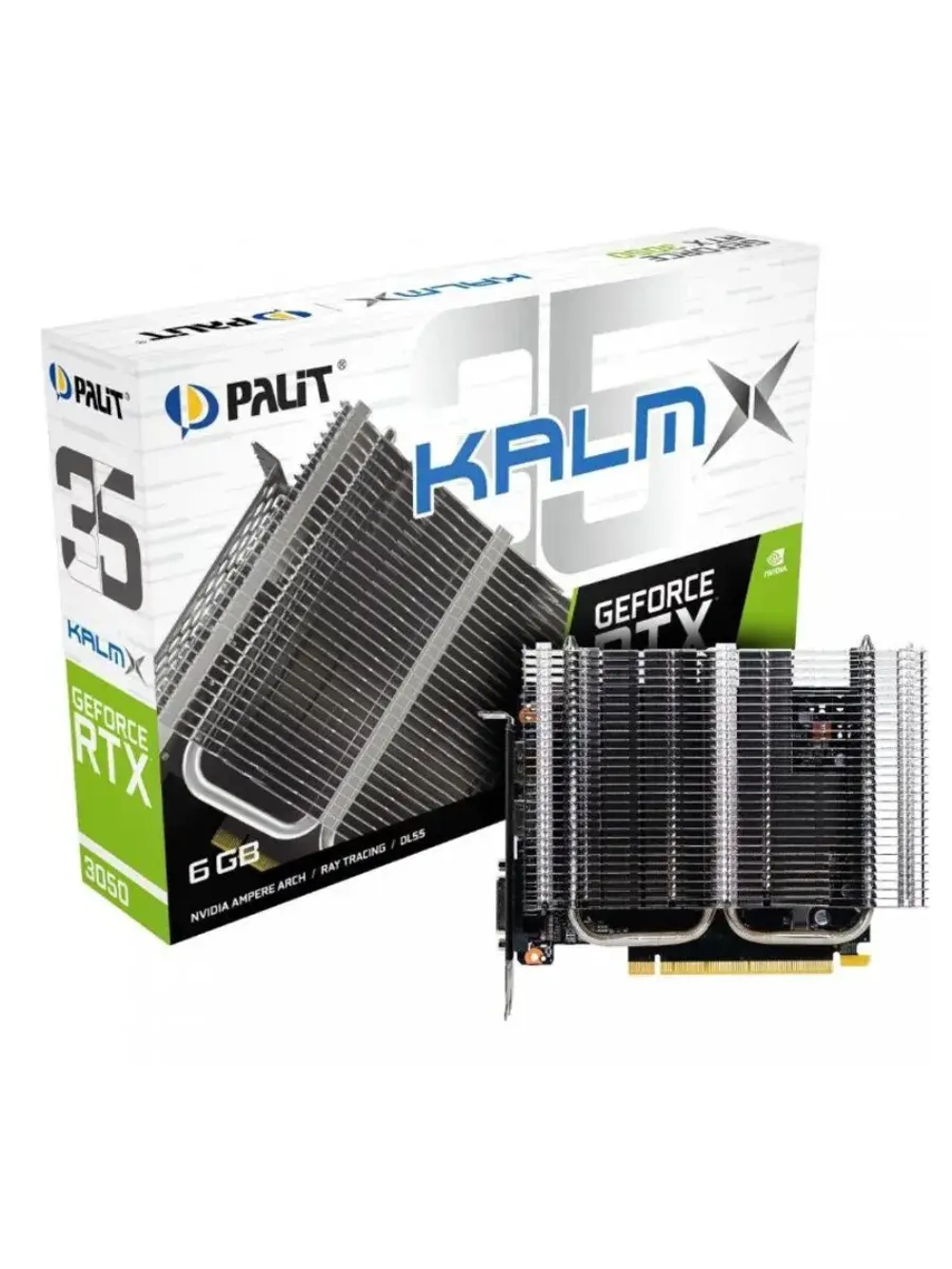 Видеокарта GeForce RTX 3050 KalmX 6 ГБ NE63050018JE-1070H