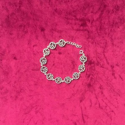 Браслет с Ом, серебро