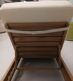 Матрас для шезлонга ReeHouse Mattress Acrylic, светло-бежевый