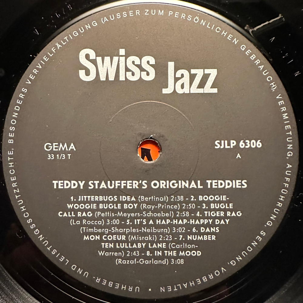 Teddy Stauffer's Original Teddies - Original Recordings Made In 1940/41 (Германия)
