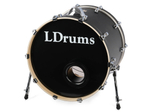 5001013-2016 Бас-барабан 20" x 16", черный, LDrums