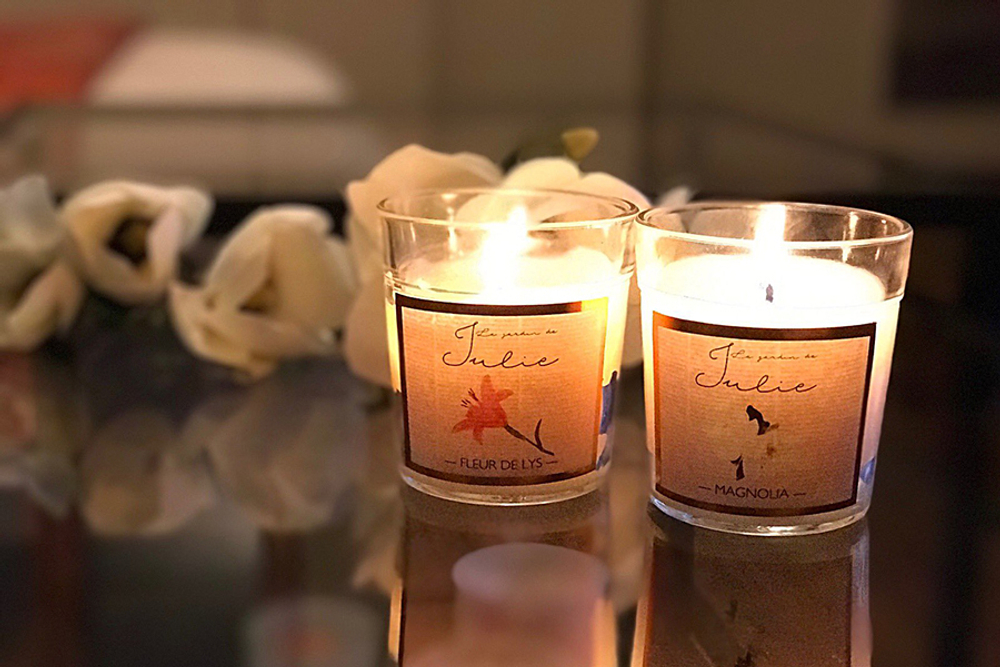 Свеча ароматическая le jardin de julie, Магнолия, 30 ч