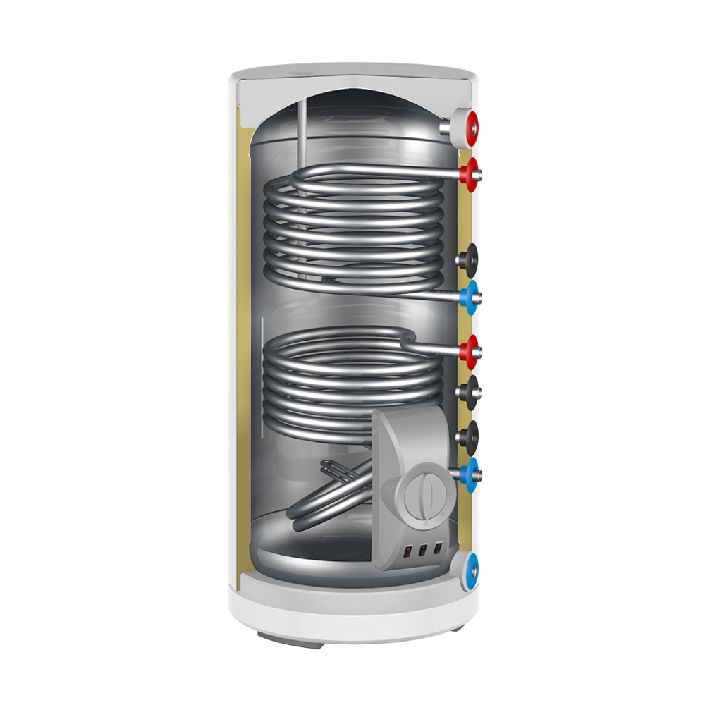Накопительный электрический водонагреватель Thermex IRP 280 V (combi) PRO