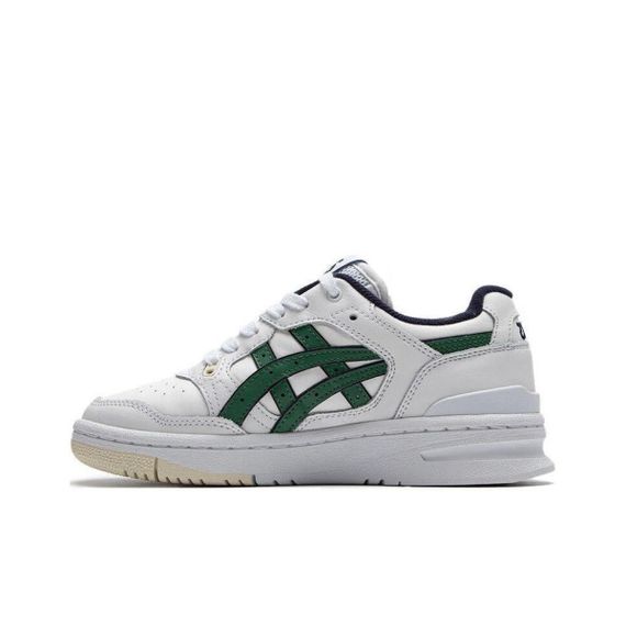 Asics EX89 Кроссовки для скейтбординга Низкие Бело-зеленые Унисекс