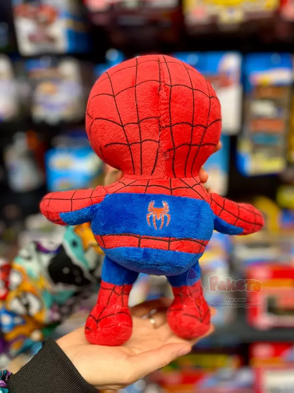 Мягкая игрушка Человек Паук фигурка плюшевая Spider Man