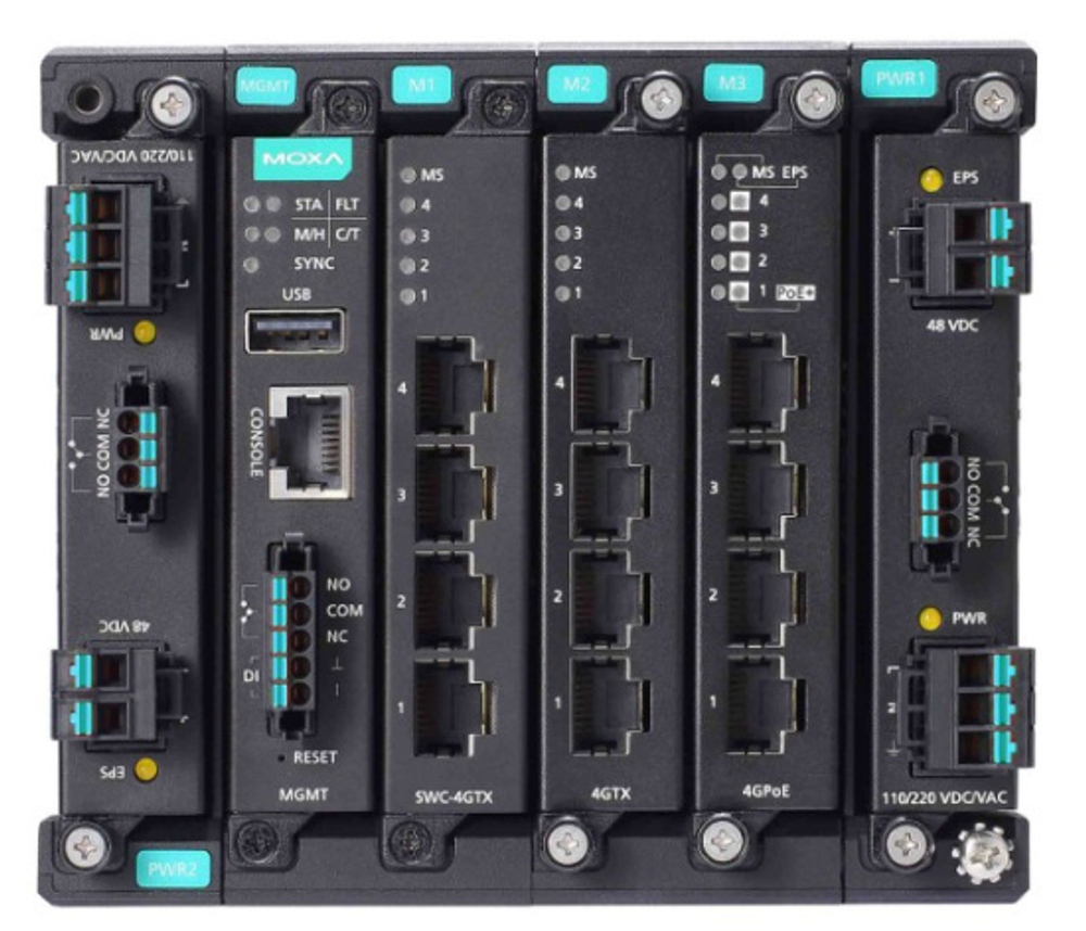 Коммутатор управляемый MOXA MDS-G4012