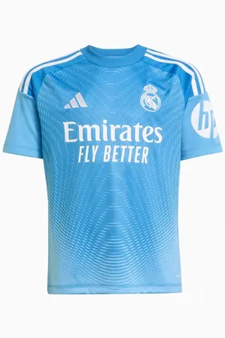 Футболка adidas Real Madrid 25/26 Goalkeeper Junior - синий