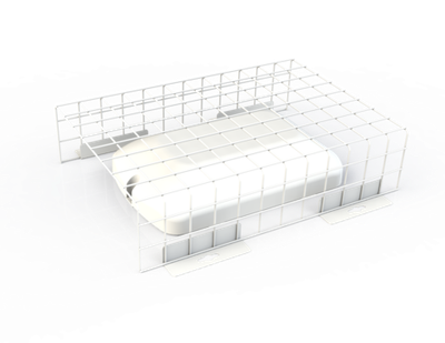 Защитная решетка Луна (300*200*70)