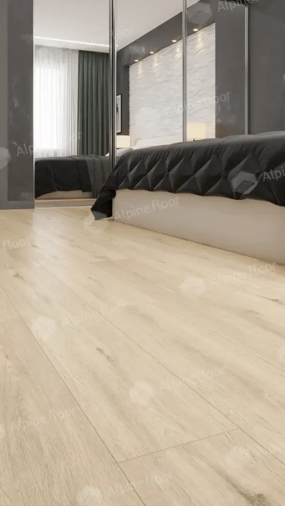 SPC ламинат Alpine Floor Дуб Ваниль