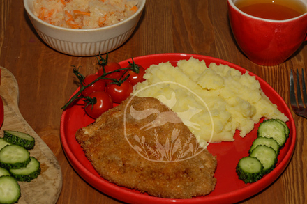 куриный шницель