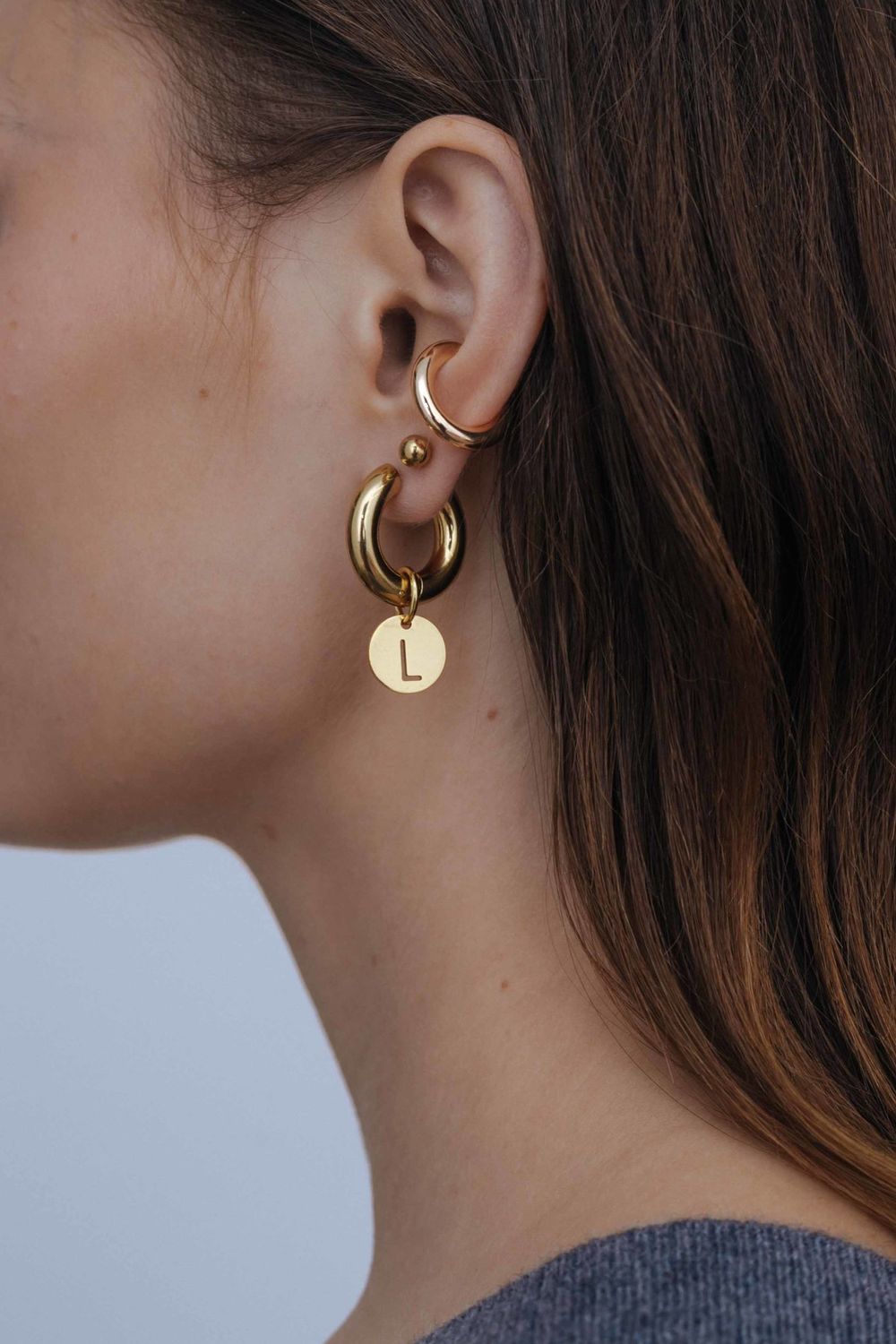 Подвеска Инициал из стали