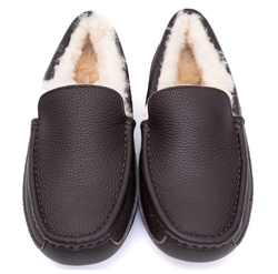 UGG Mens Ascot Leather China Tea