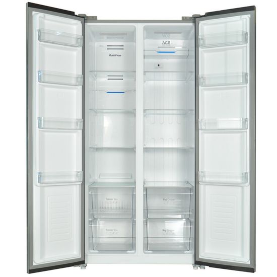 Холодильник Kraft KF-HC2485CG бежевое стекло