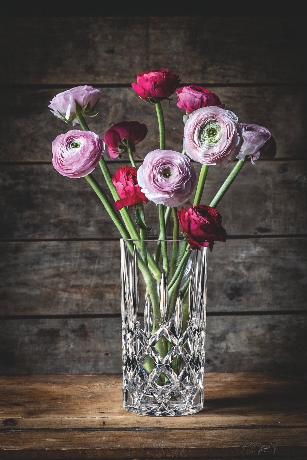 NOBLESSE - Ваза 28 см, стекло