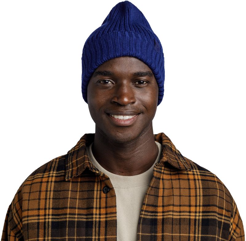 Вязаная шерстяная шапка Buff Knitted Hat Norval Cobalt Фото 4
