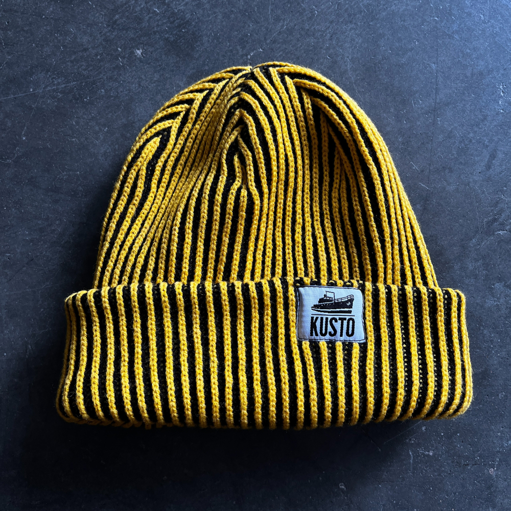Шапка Kusto Stripes Yellow