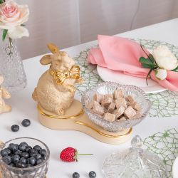 Конфетница-сахарница Кролик Банни Айвори