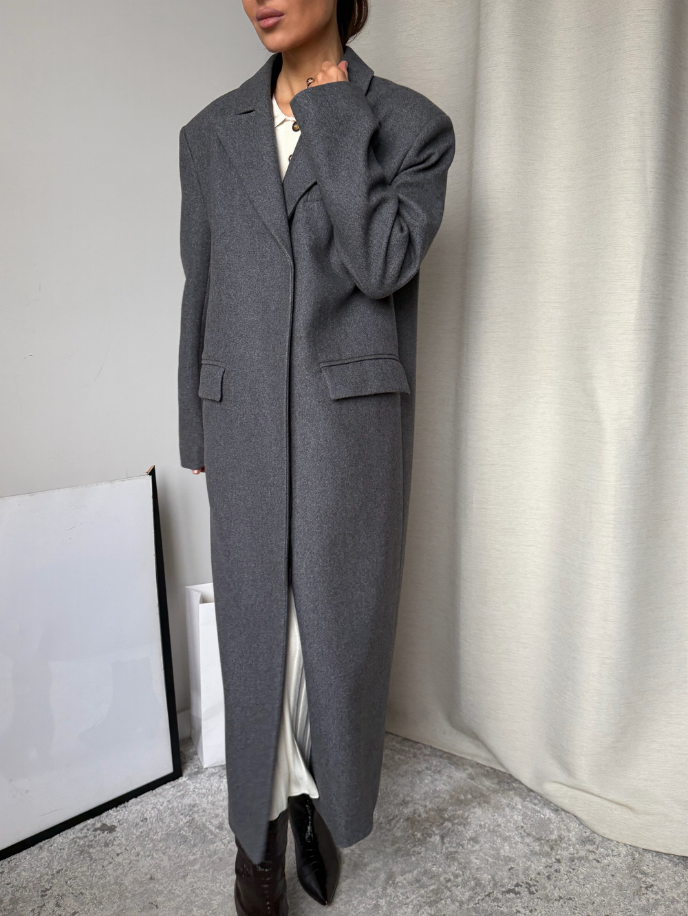 Шерстяное пальто 1811 Eighteen One One, XS