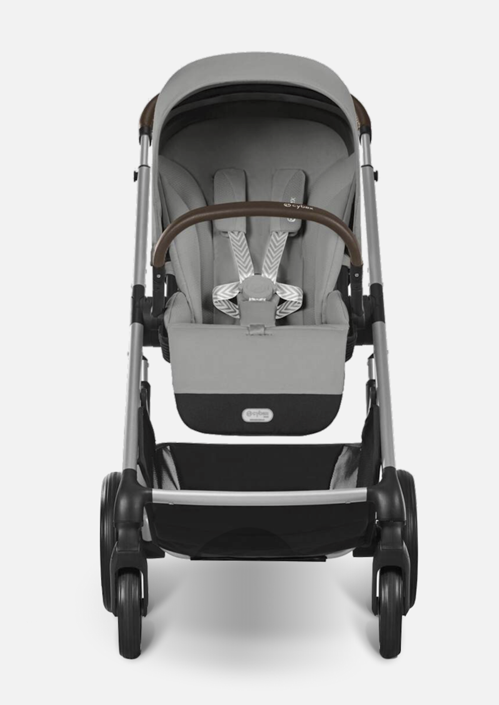 Cybex Детская коляска Balios S Lux BLK 2 в 1 цвет Stone Grey