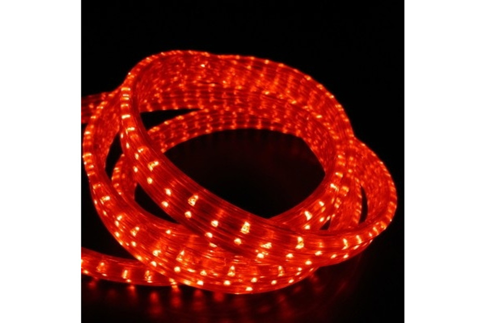 LED-XF-5W-50M-240V  красный, 11*28, (2м)