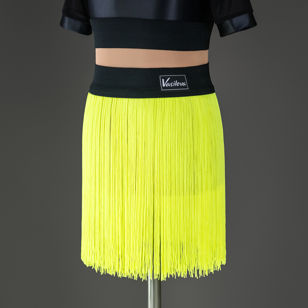 юбка с бахромой