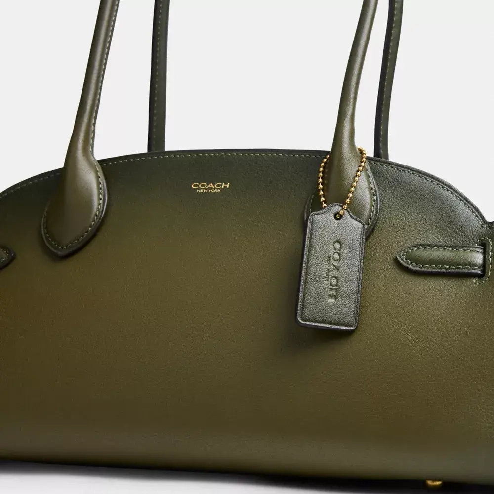 COACH СУМКА EMPIRE 34, ОЛИВКОВЫЙ