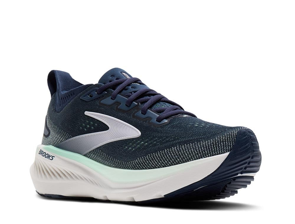 Кроссовки для бега женские Brooks Adrenaline GTS 23 W Тёмно-синие-белые