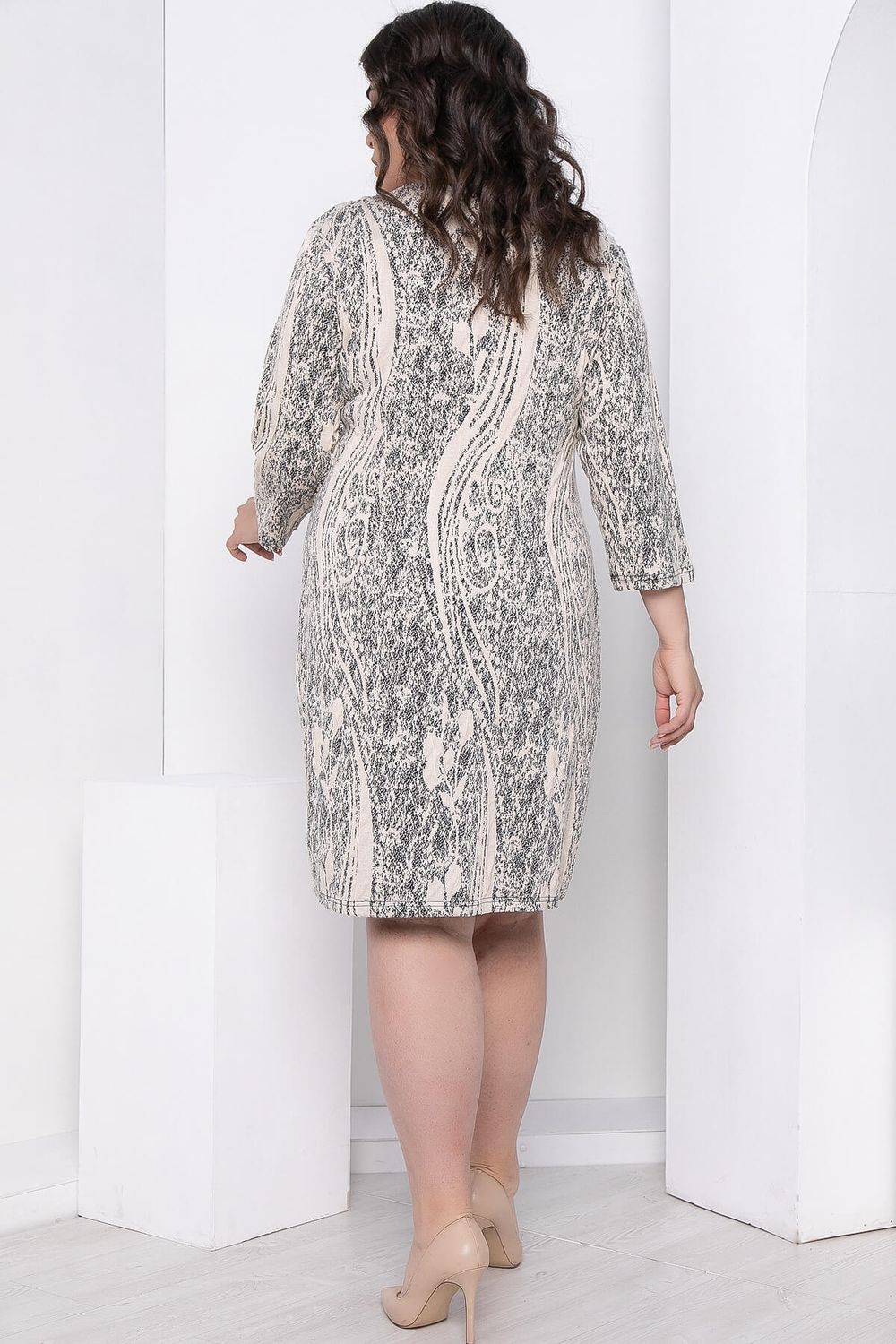 Платье "Образец обаяния" (беж) П8490 LT Collection