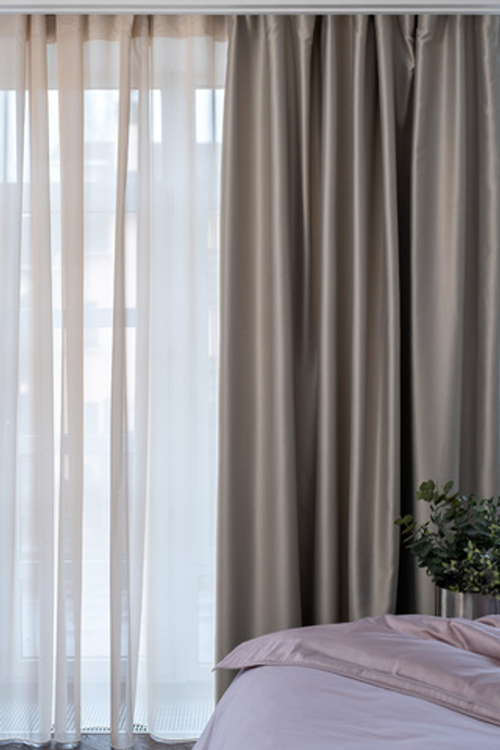 Тюль 275x320 Garda Decor Ницца бежевый