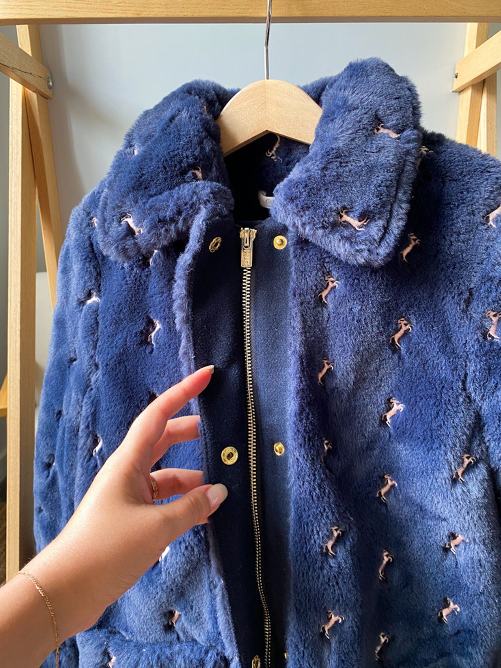 Меховое пальто  Chloe, 140