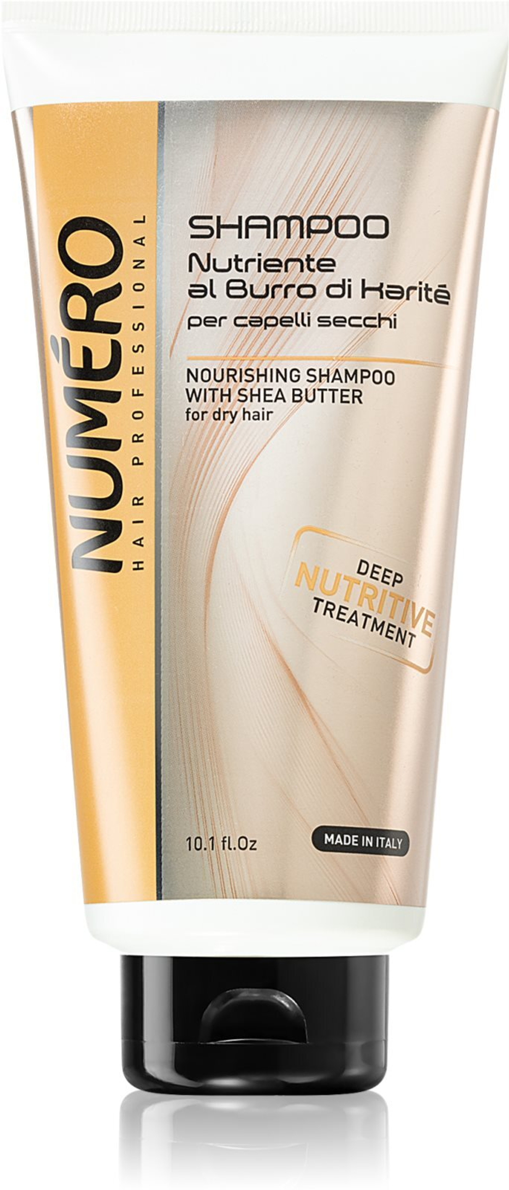 Brelil Numero Nourishing - питательный шампунь с маслом ши /   300  ml  / GTIN 8011935069682
