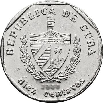 10 сентаво 1994-2018 Куба