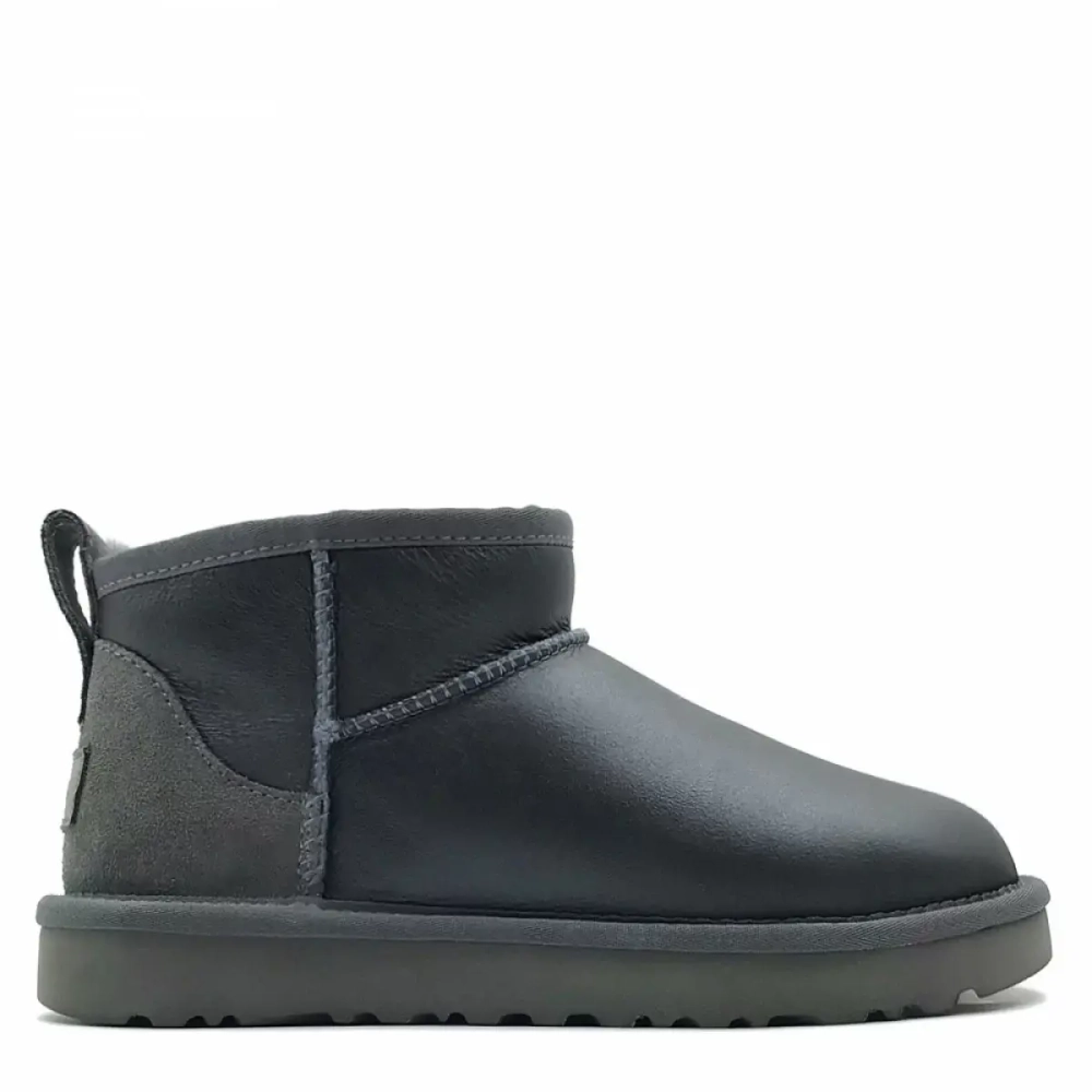 Ugg Classic Ultra Mini "Metallic Grey"