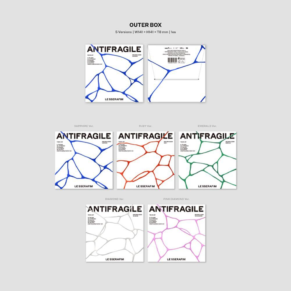 Альбом LE SSERAFIM - ANTIFRAGILE (COMPACT ver.)